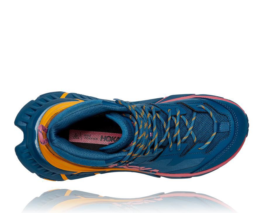 Hoka One One Womens Hiking Boots - TenNine Hike GORE-TEX - Blue - EMJQ43509
